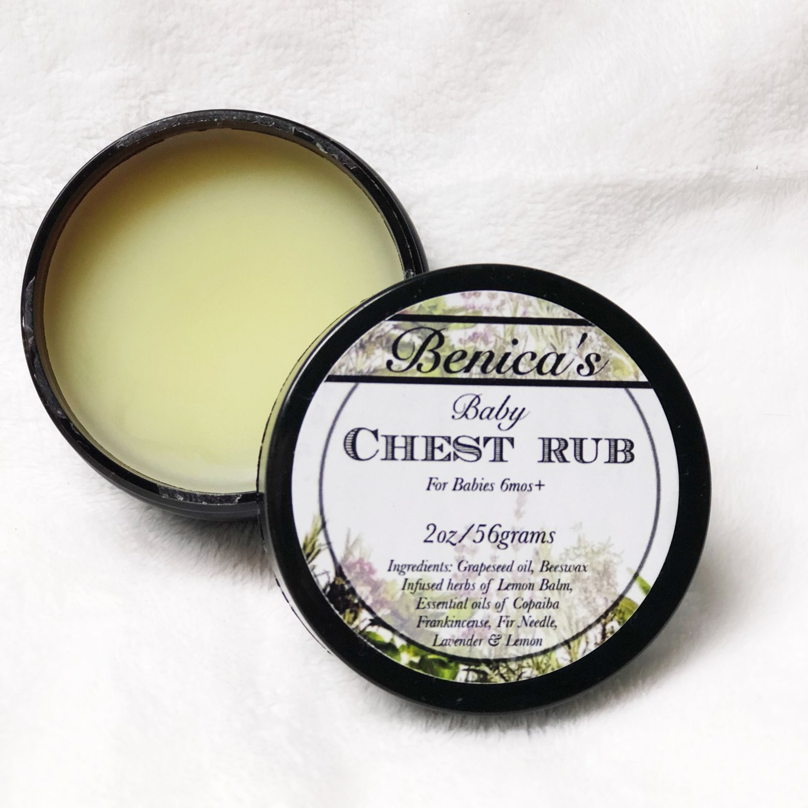 essential oil chest rub for babies